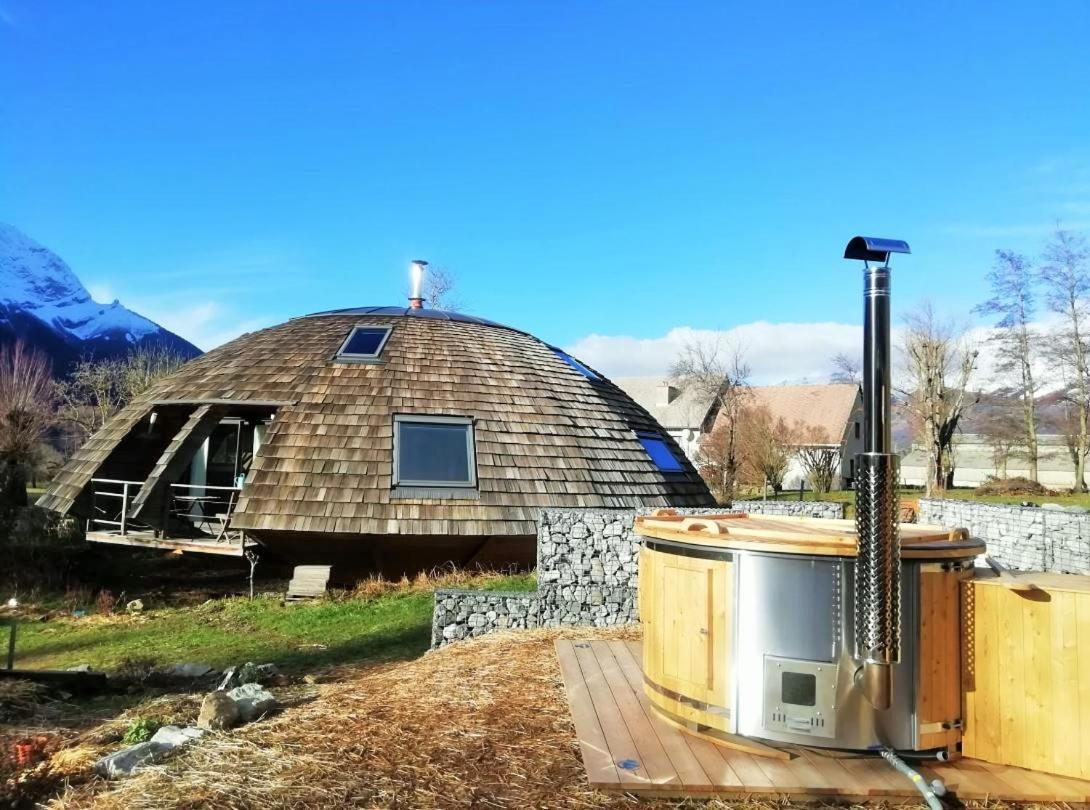 Au-Dela Des Nuages, Maison D'Hotes Insolite & Spa Aubessagne Exterior photo