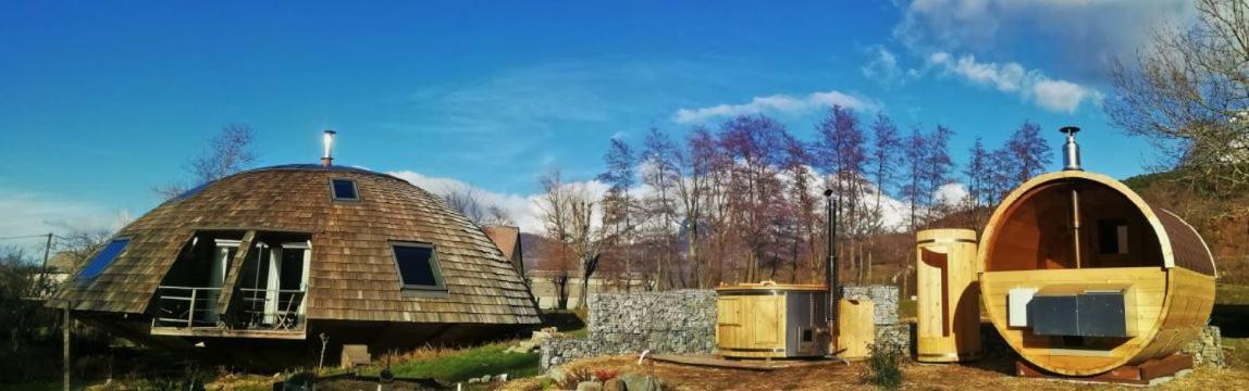 Au-Dela Des Nuages, Maison D'Hotes Insolite & Spa Aubessagne Exterior photo